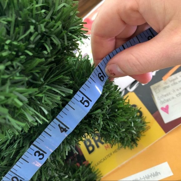 Reindeer Christmas holiday faux spruce decor - Picture 7 of 7